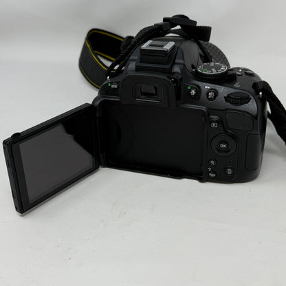Nikon D5100 16.2MP DSLR Camera Bundle w/ AF-S 18-55mm VR Lens & Cables