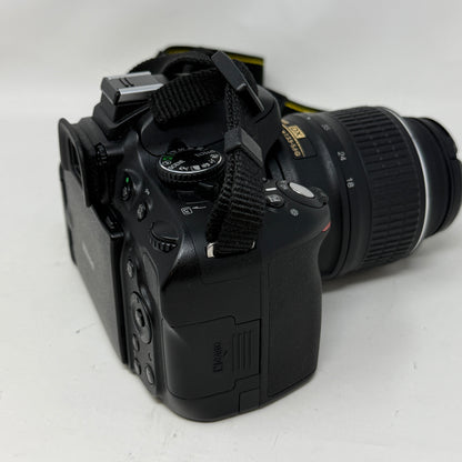 Nikon D5100 16.2MP DSLR Camera Bundle w/ AF-S 18-55mm VR Lens & Cables
