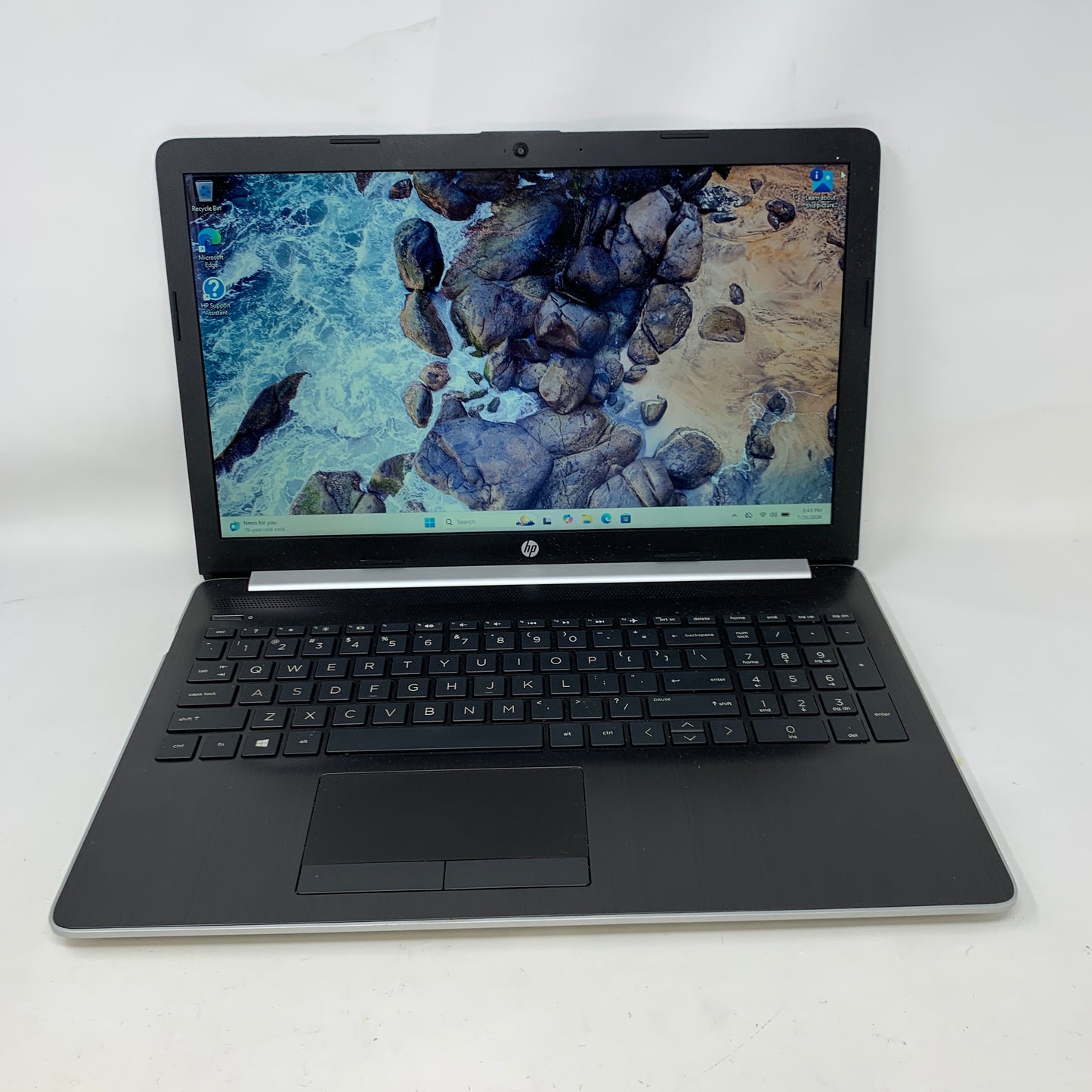 HP Laptop UU6LIRT 15.6" i5-8250U 1.6GHz 8GB RAM 128GB SSD