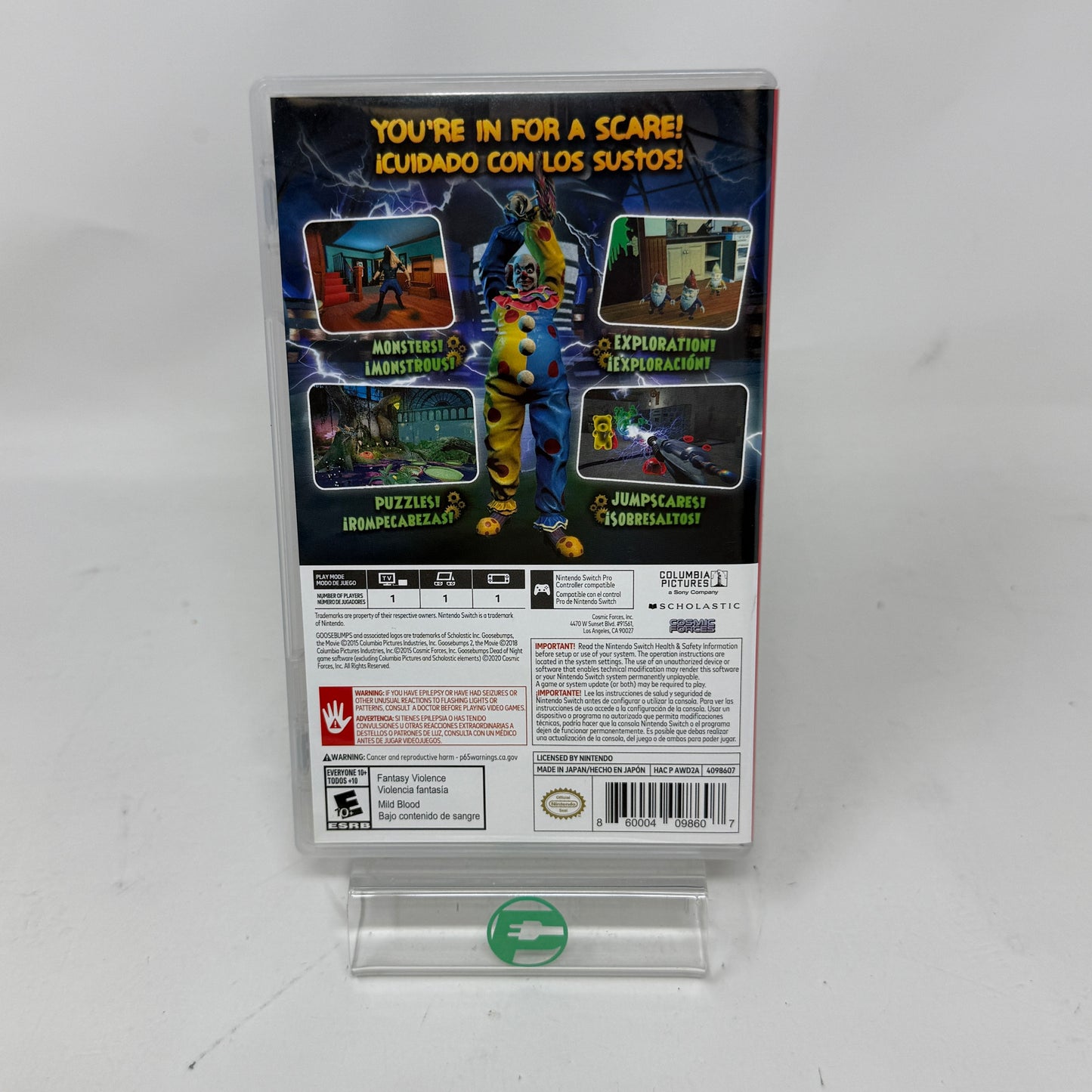 Goosebumps: Dead of Night (Nintendo Switch, 2020)