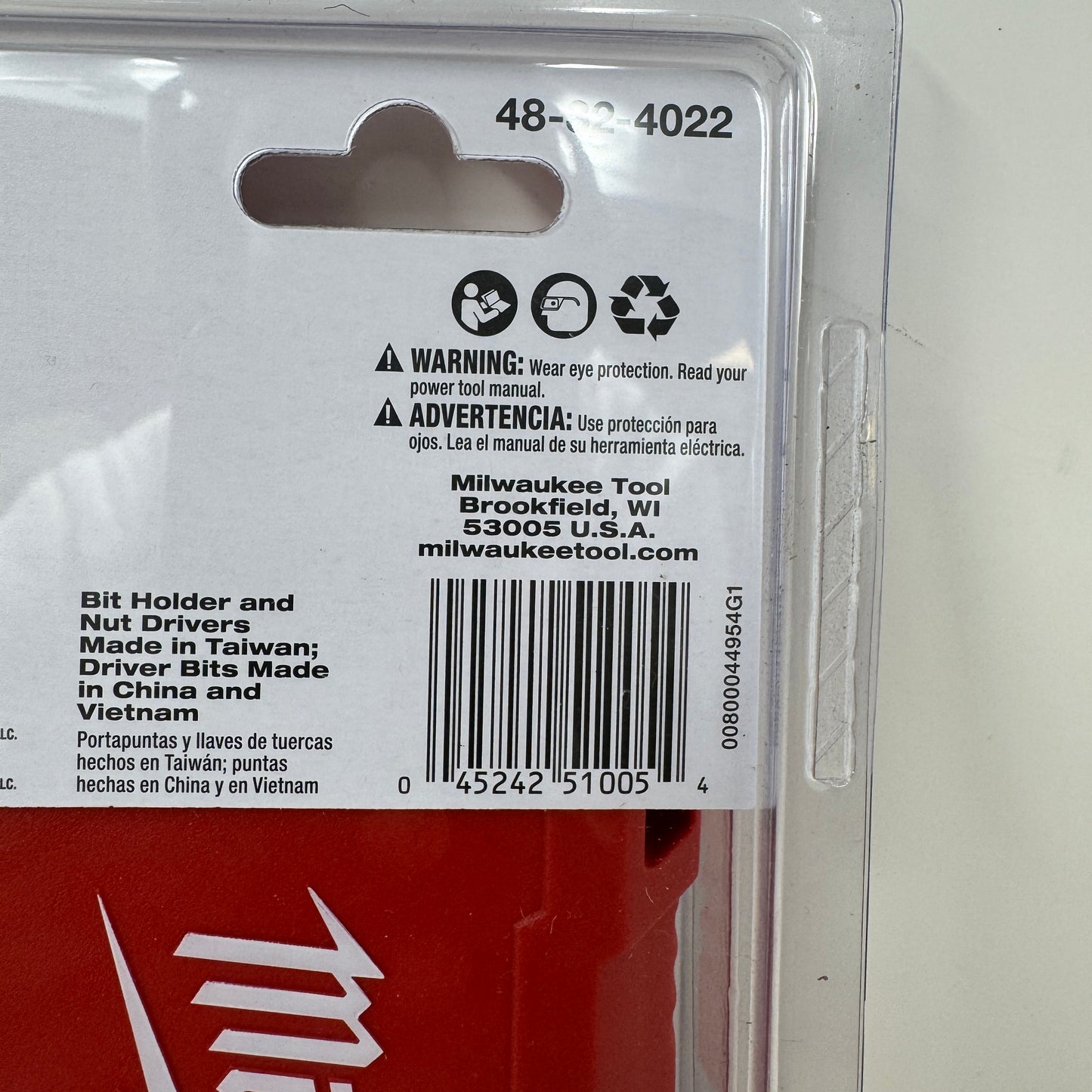 New Milwaukee Impact Duty Steel Screw Driver Drill Bit Set 40-Piece 48-32-4022