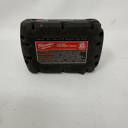 Milwaukee 48-11-1815 M18 18V 1.5Ah Lithium Battery Pack
