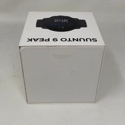 Suunto 9 Peak 43mm GPS Smartwatch Activity Tracker Black Stainless Steel 