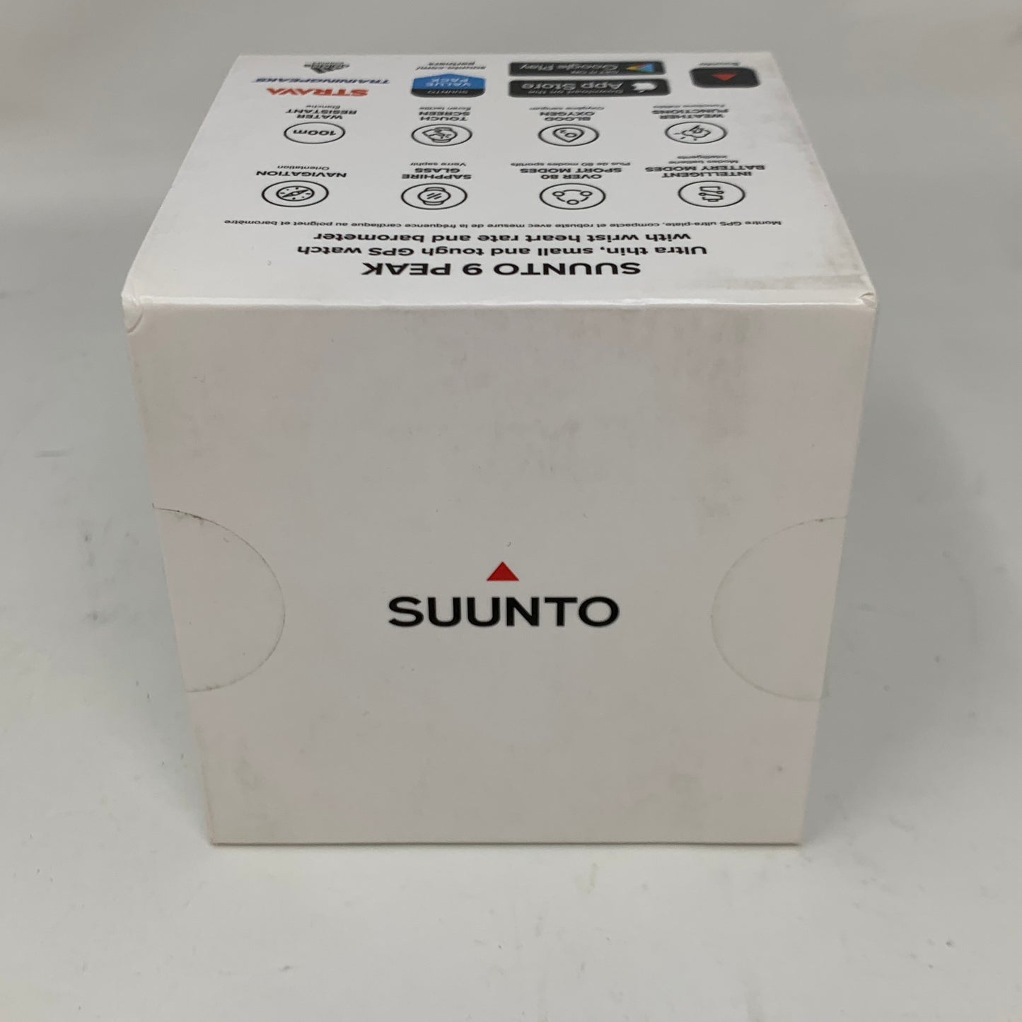 Suunto 9 Peak 43mm GPS Smartwatch Activity Tracker Black Stainless Steel 