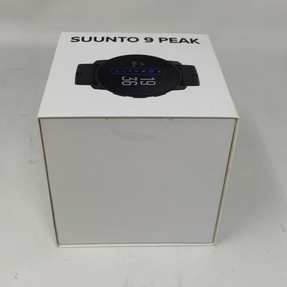 Suunto 9 Peak 43mm GPS Smartwatch Activity Tracker Black Stainless Steel 