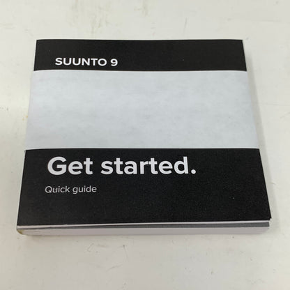 Suunto 9 Peak 43mm GPS Smartwatch Activity Tracker Black Stainless Steel 