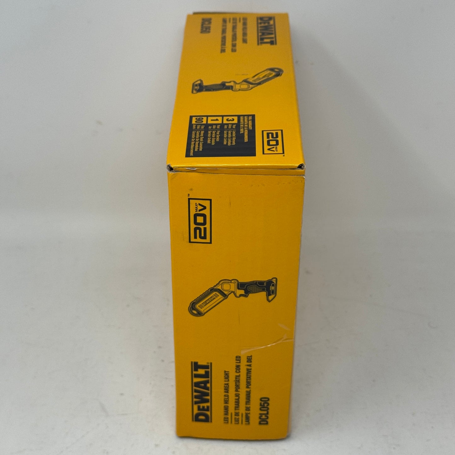 New Dewalt DCL050 20V MAX LED Hand Held Area Light