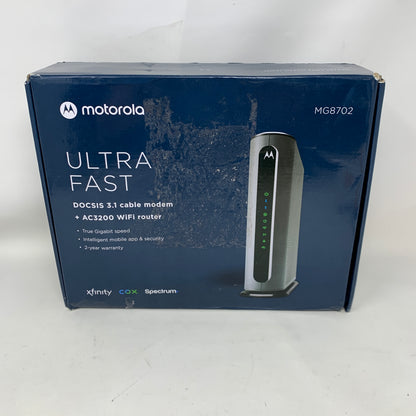 Motorola MG8702 Ultra-Fast DOCSIS 3.1 Cable Modem + AC3200 Dual-Band WiFi Router