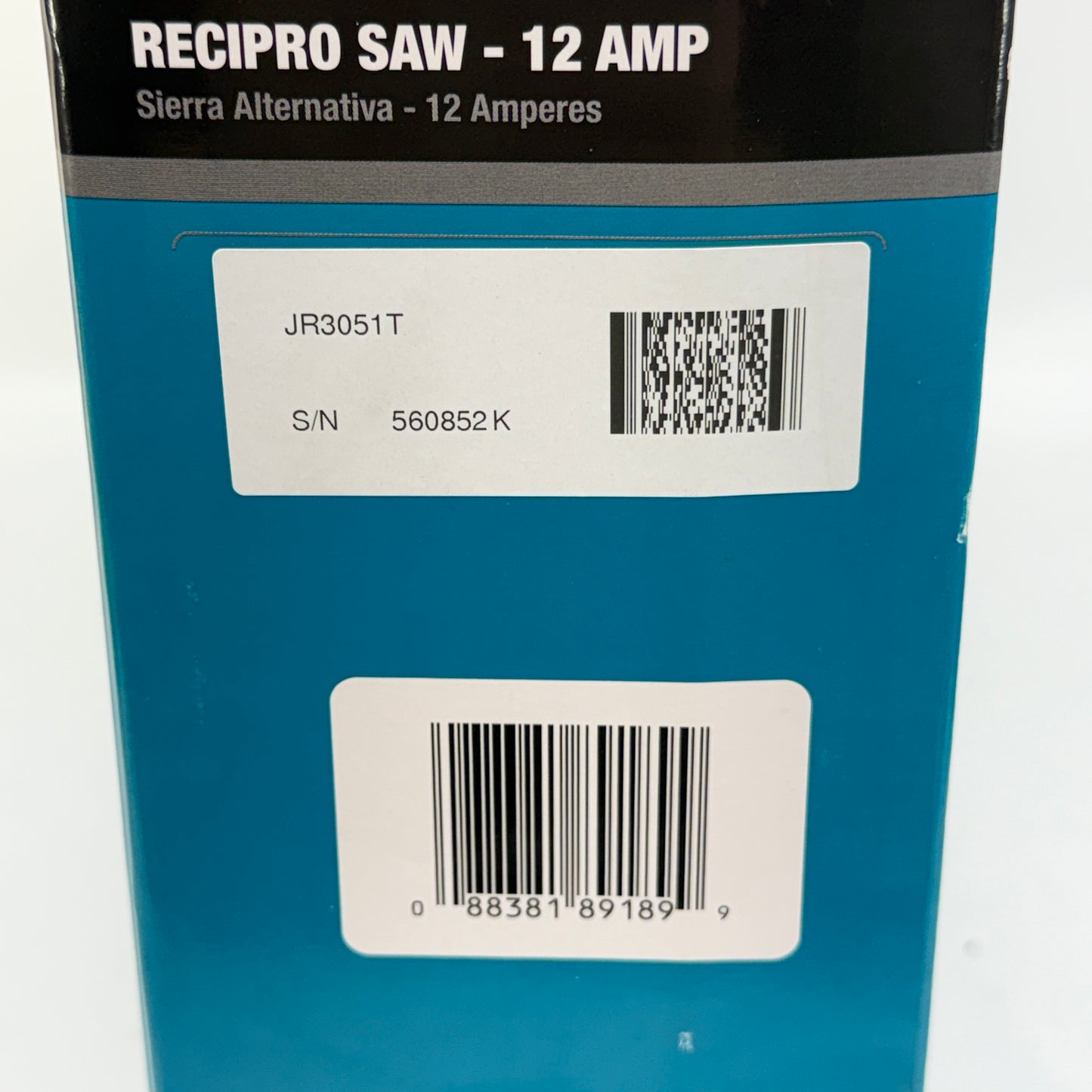 New Makita JR3051T 12 Amp 120V Corded Reciprocating Saw Sawsall