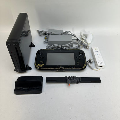 Nintendo Wii U Deluxe Console Gaming System WUP-101(02) Black