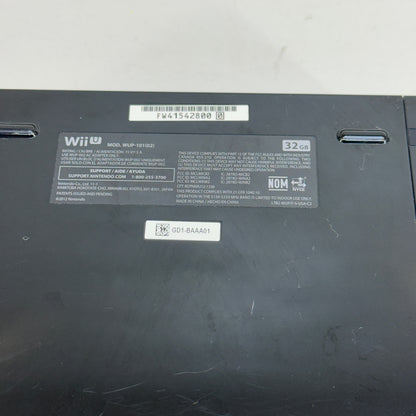 Nintendo Wii U Deluxe Console Gaming System WUP-101(02) Black