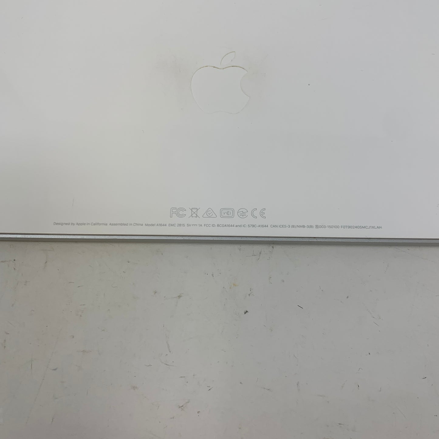 Apple Magic Keyboard A1644 Silver Wireless Bluetooth Keyboard Rechargeable