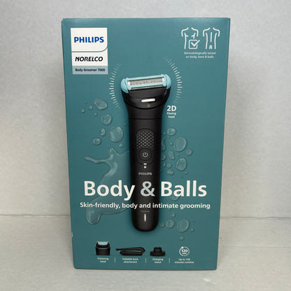 New Philips Norelco Body Groomer 7000  Electric Body Trimmer & Shaver BG7480/50
