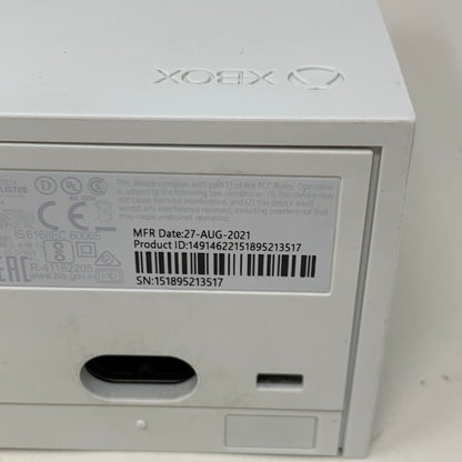 Microsoft Xbox Series S 512GB Console Gaming System Robot White 1883
