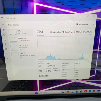 Lenovo IdeaPad Slim 7 Pro 14IHU5 14" I7-11370H 3.3GHz 16GB RAM 1TB SSD