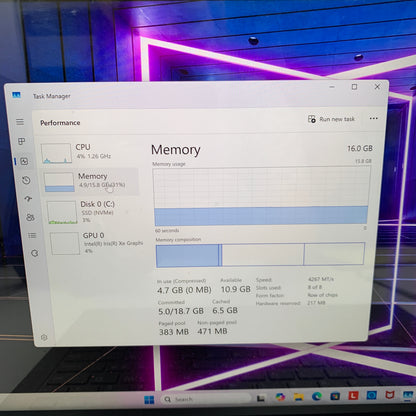 Lenovo IdeaPad Slim 7 Pro 14IHU5 14" I7-11370H 3.3GHz 16GB RAM 1TB SSD