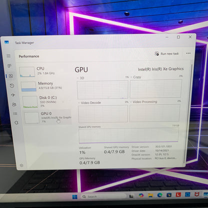 Lenovo IdeaPad Slim 7 Pro 14IHU5 14" I7-11370H 3.3GHz 16GB RAM 1TB SSD