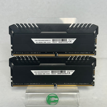 Corsair Vengeance RGB Pro 16GB (2x8GB) RAM DDR4 3200MHz CMU16GX4M2C3200C16