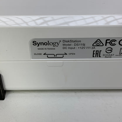 Synology DS119j 1-Bay NAS 4TB HDD Included - Network Attached Storage Device