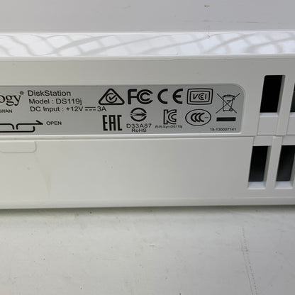 Synology DS119j 1-Bay NAS 4TB HDD Included - Network Attached Storage Device