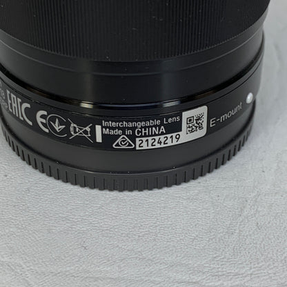 Sony SEL35F18 35mm f/1.8 E E-Mount  APS-C Auto & Manual Lens
