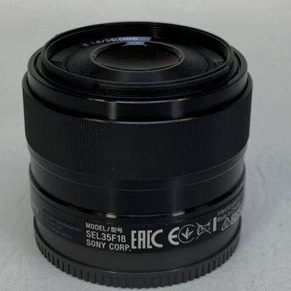 Sony SEL35F18 35mm f/1.8 E E-Mount  APS-C Auto & Manual Lens
