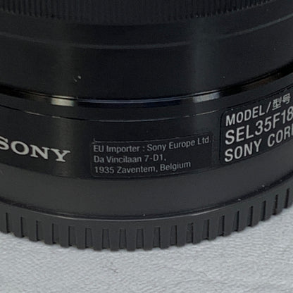 Sony SEL35F18 35mm f/1.8 E E-Mount  APS-C Auto & Manual Lens