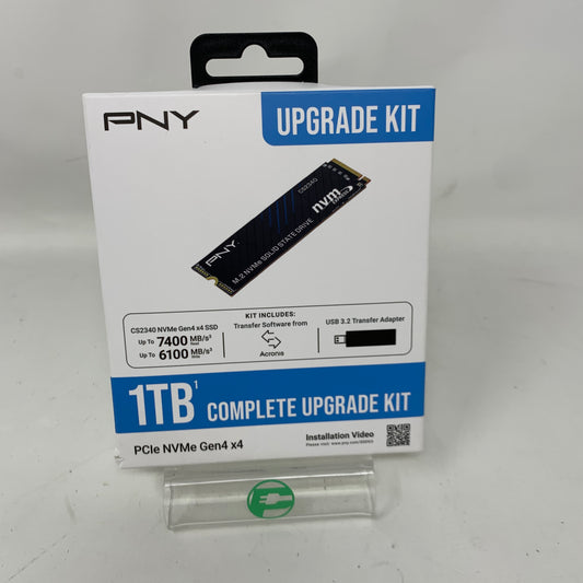 New PNY M.2 2280 CS2340 1TB PCIe 4.0 x4 SSD M280CS2241-1TBKIT-RB