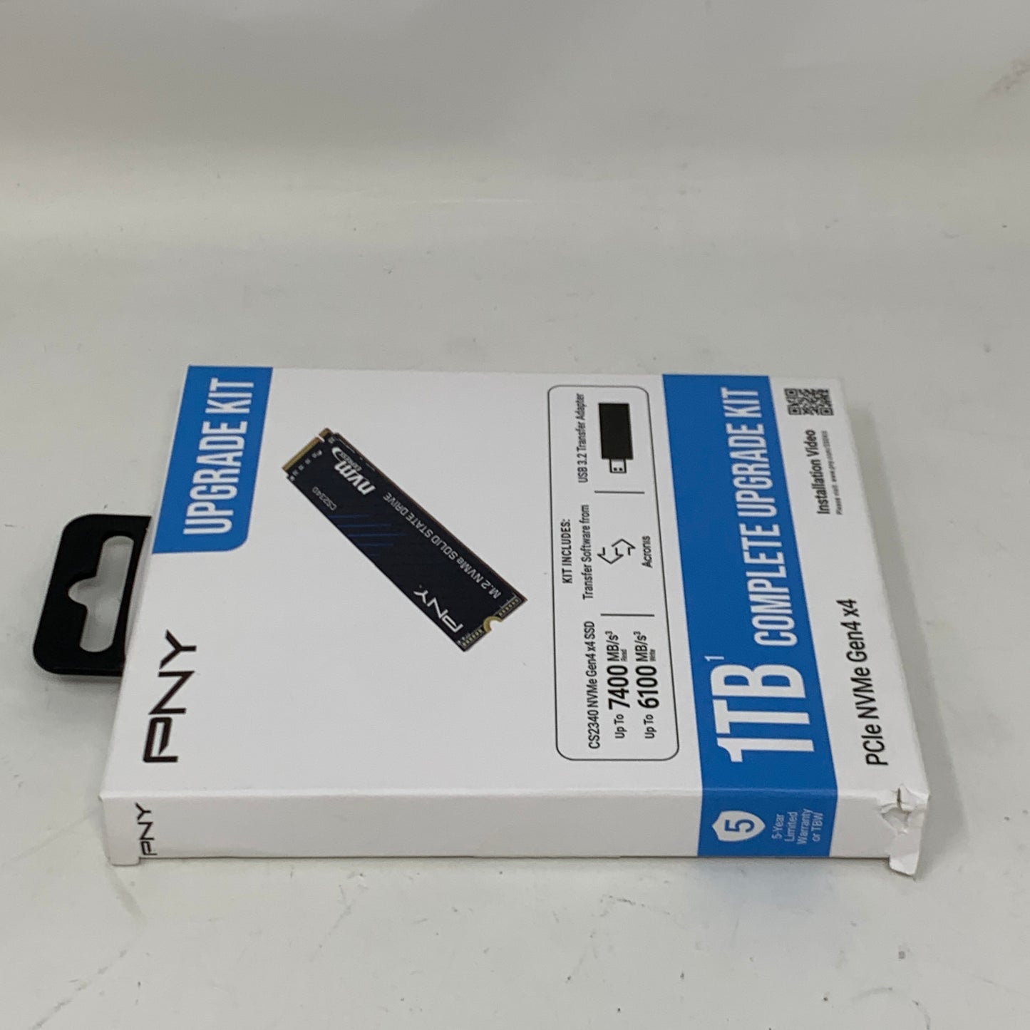 New PNY M.2 2280 CS2340 1TB PCIe 4.0 x4 SSD M280CS2241-1TBKIT-RB
