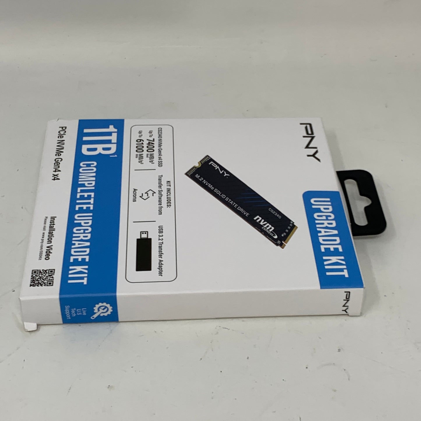 New PNY M.2 2280 CS2340 1TB PCIe 4.0 x4 SSD M280CS2241-1TBKIT-RB