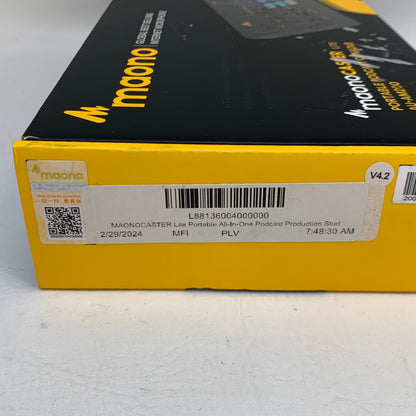 New Maono Maonocaster Lite All-In-One Podcast Production Stud AU-AM200