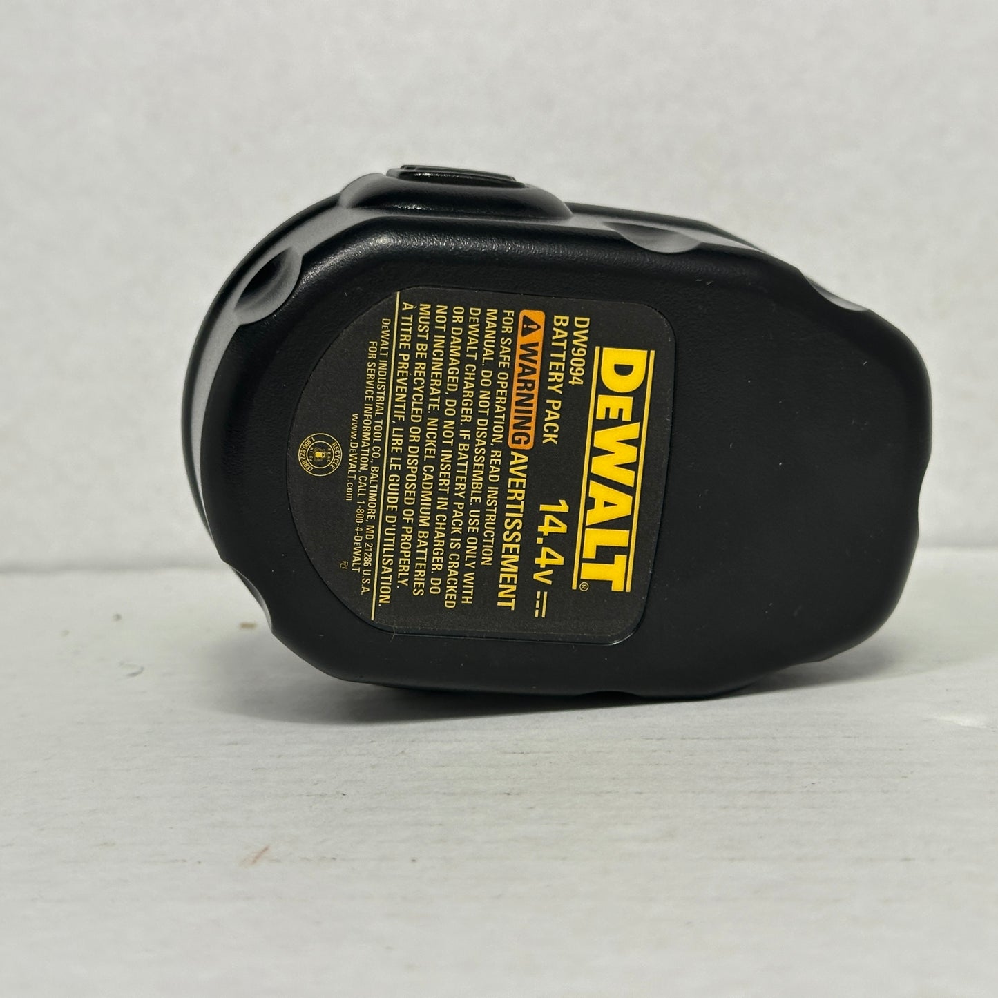 DeWalt DW9094 14.4V Battery Pack Black