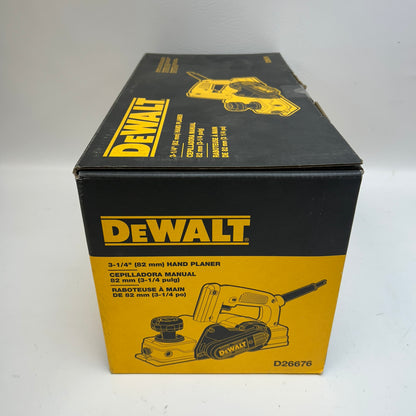 New DeWalt D26676 3-1/4-Inch Portable Hand Planer