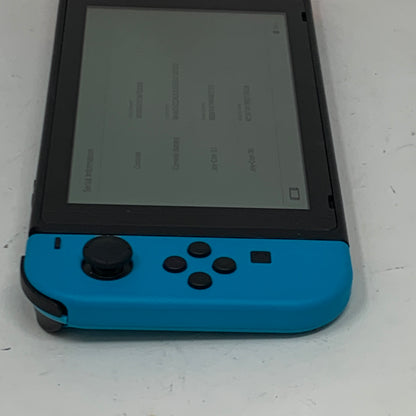 Nintendo Switch v2 Console Gaming System HAC-001(-01)  Red/Blue