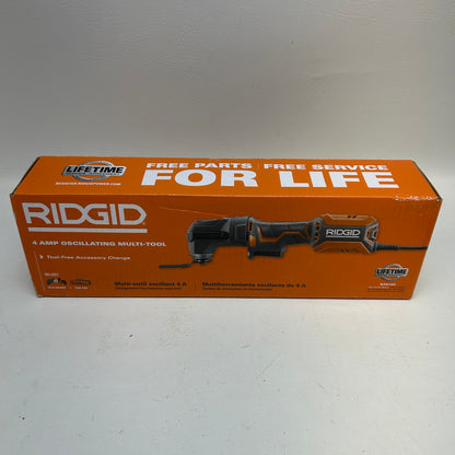 New Ridgid R28700 120V  Corded Oscillating Multi Tool