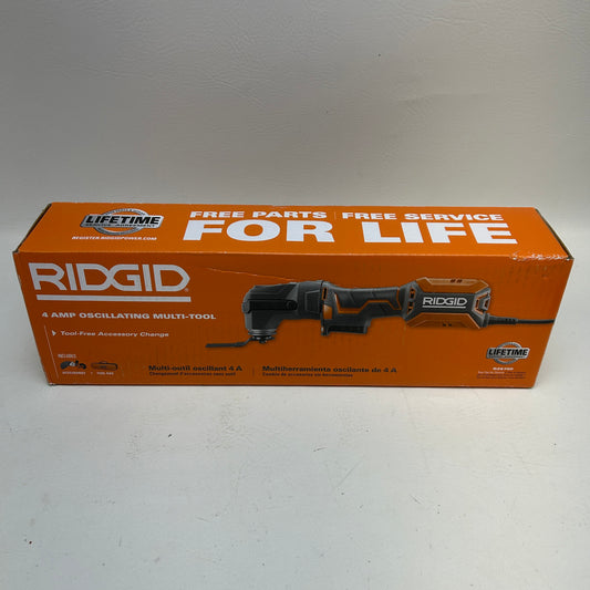 New Ridgid R28700 120V  Corded Oscillating Multi Tool