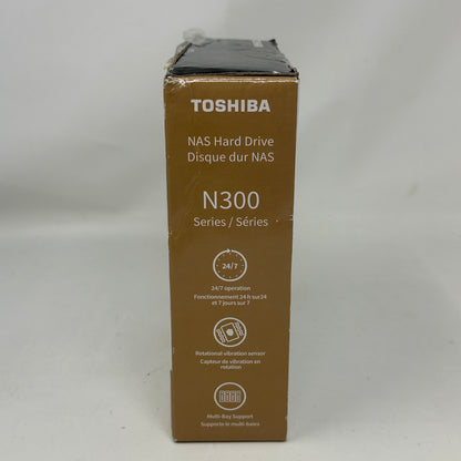 New Toshiba 3.5" N300 Pro 10TB SATA III 6Gbps HDD HDWG71AXZSTB
