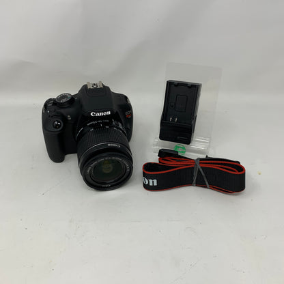 Canon EOS Rebel T5 18.0 MP Digital DSLR Camera Black w/ Lens
