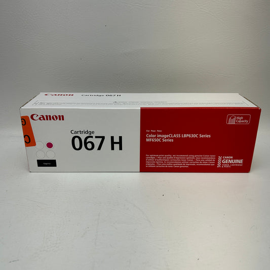 New Canon 067H Magenta Toner Cartridge 5104C001