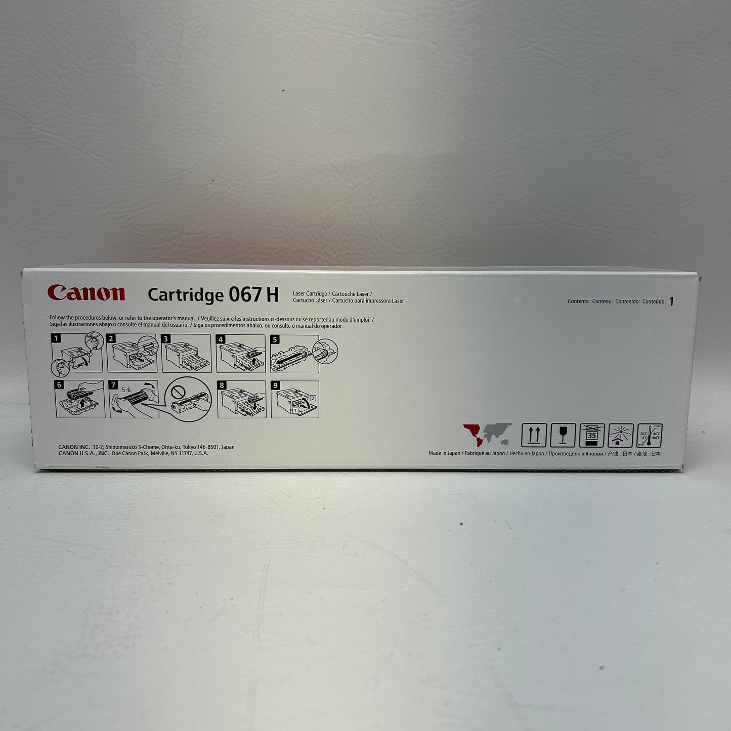 New Canon 067H Magenta Toner Cartridge 5104C001