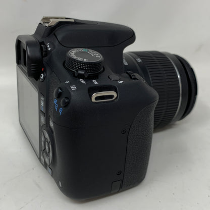 Canon EOS Rebel T5 18.0 MP Digital DSLR Camera Black w/ Lens