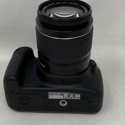 Canon EOS Rebel T5 18.0 MP Digital DSLR Camera Black w/ Lens