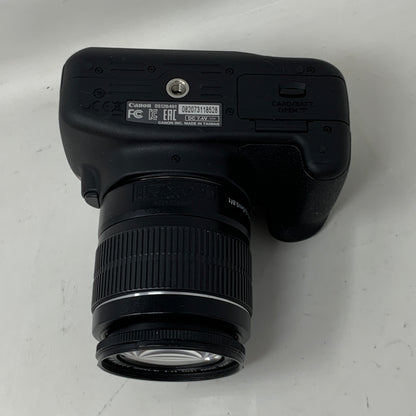 Canon EOS Rebel T5 18.0 MP Digital DSLR Camera Black w/ Lens