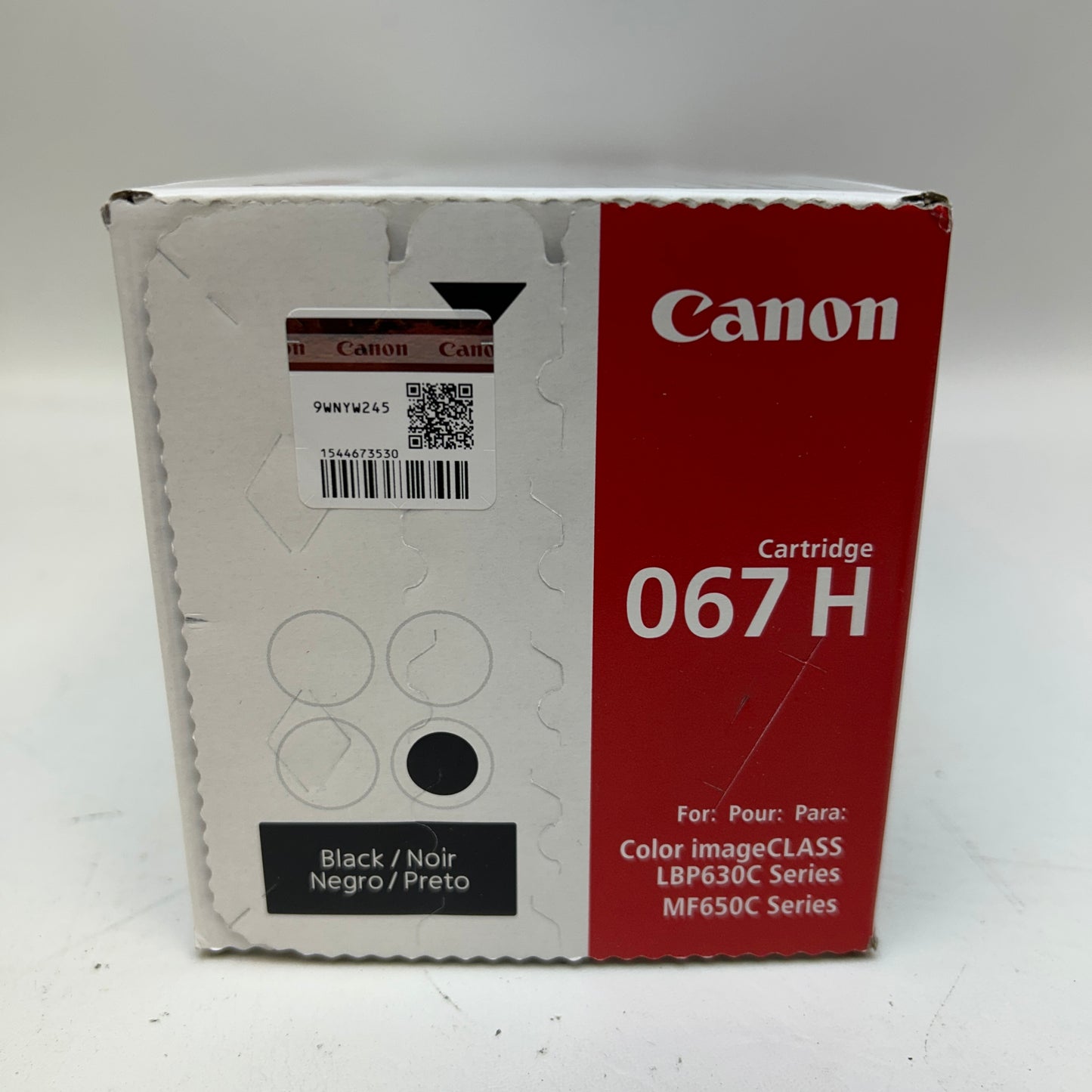 New Canon 067H Black Toner Cartridge 5106C001
