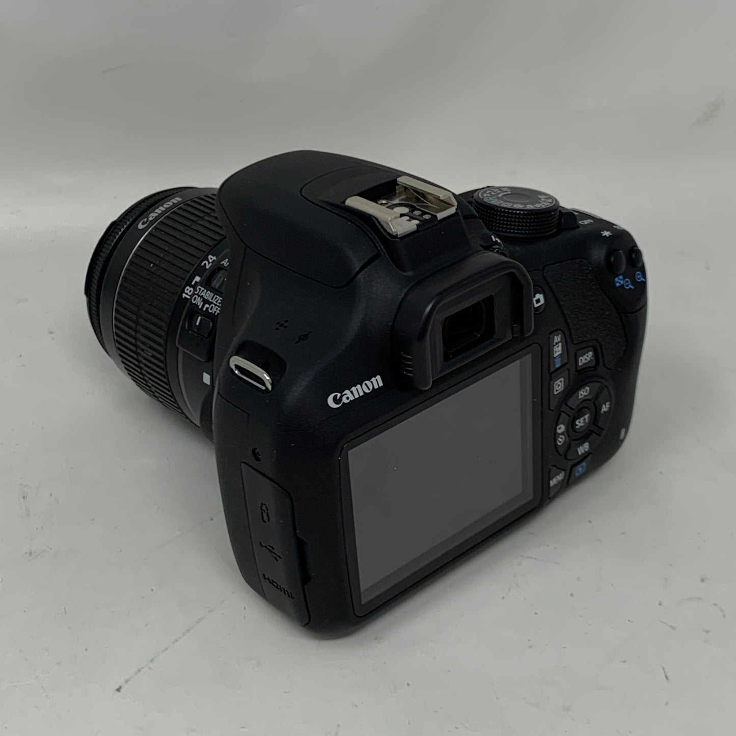 Canon EOS Rebel T5 18.0 MP Digital DSLR Camera Black w/ Lens