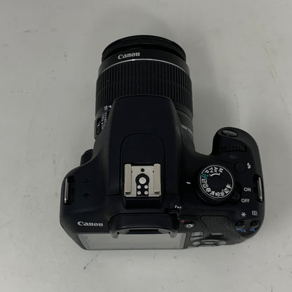 Canon EOS Rebel T5 18.0 MP Digital DSLR Camera Black w/ Lens