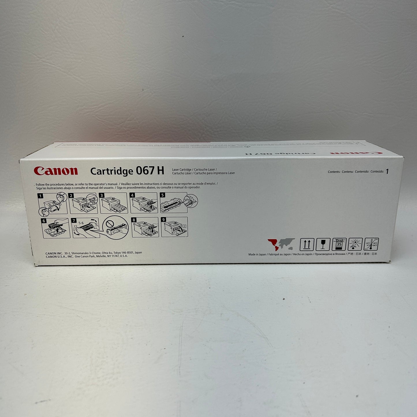 New Canon 067H Black Toner Cartridge 5106C001