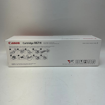 New Canon 067H Black Toner Cartridge 5106C001