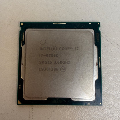 Intel Core i7-9700K 3.60GHz 8 Core SRG15 8 Thread LGA 1151 Processor