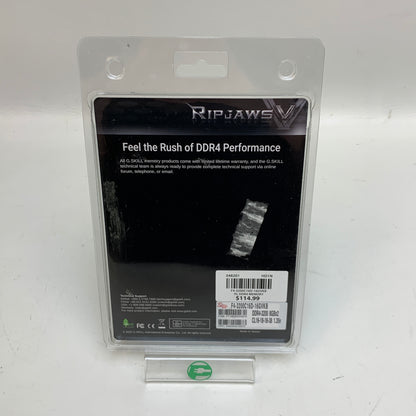 G.Skill RipJaws 16GB (2x8GB) RAM DDR4 3200MHz F4-3200C16D-16GVKB